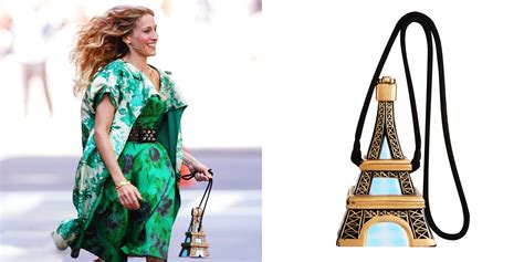 carrie bradshaw eiffel tower bag